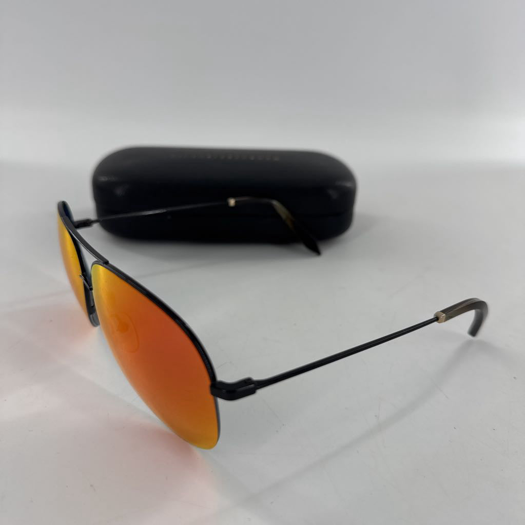 Victoria Beckham Tone mirrored sunglasses w/ case