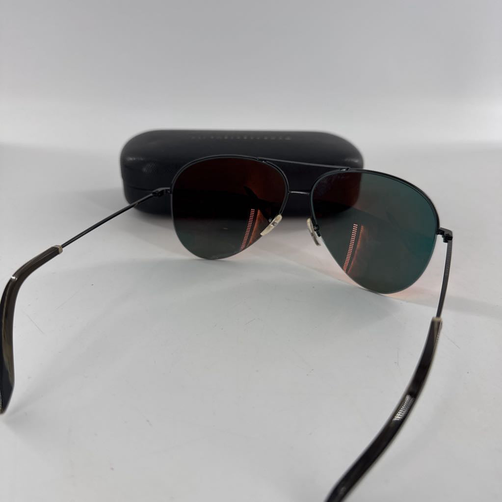 Victoria Beckham Tone mirrored sunglasses w/ case