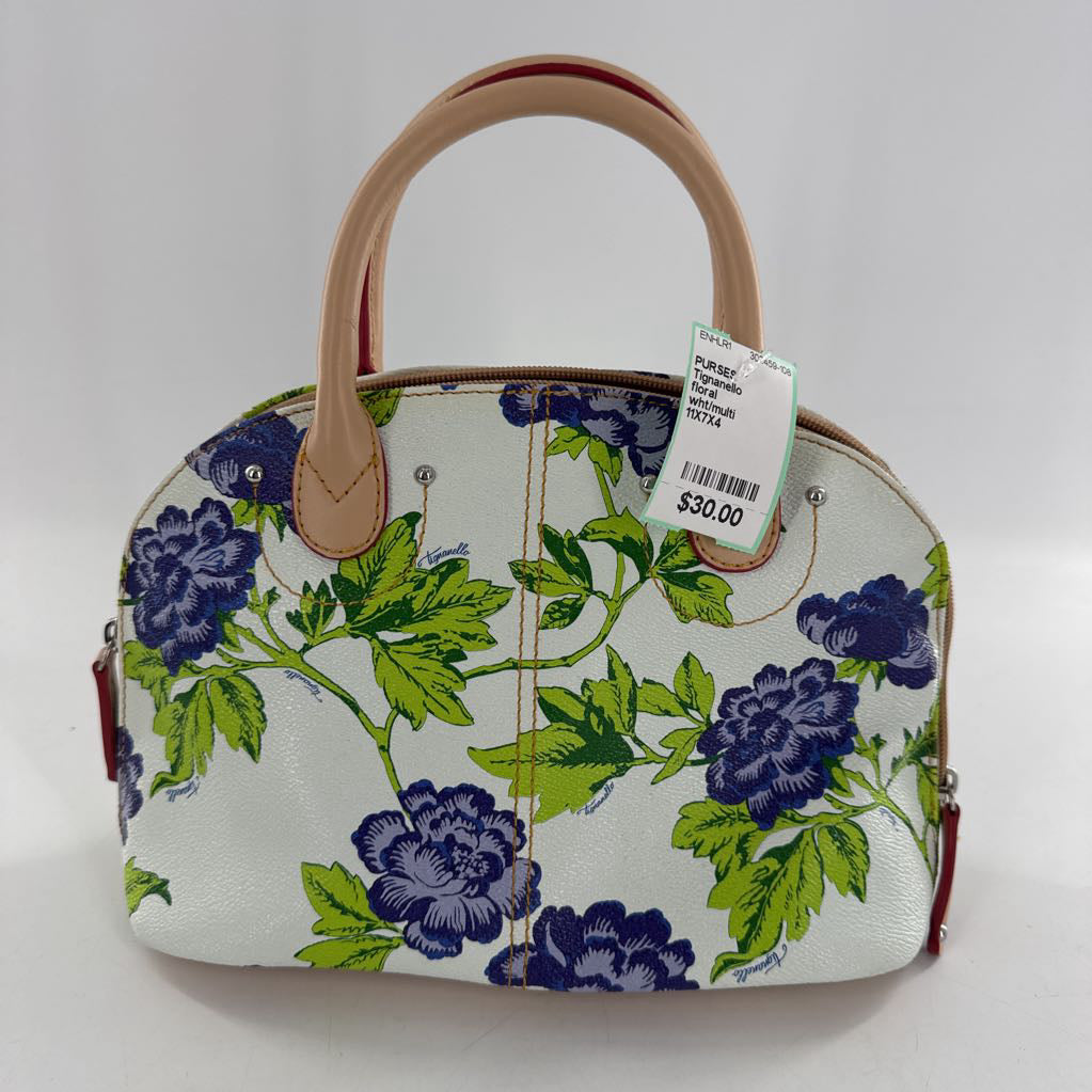 floral satchel/crossbody