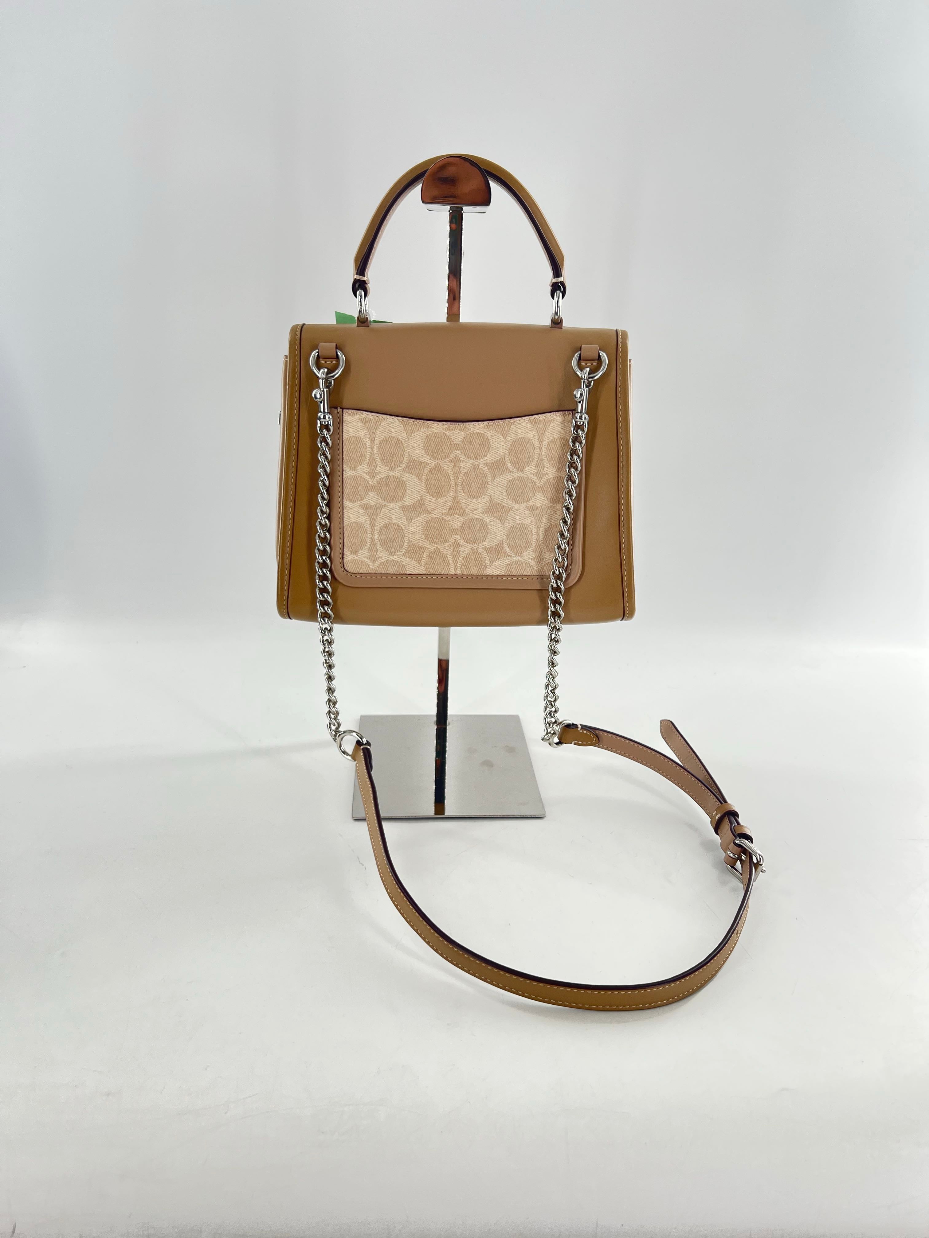 R350 top handle leather satchel
