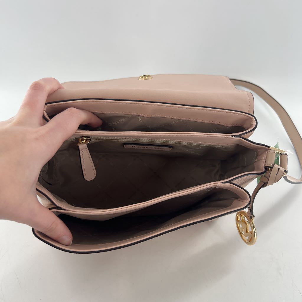 R248 leather messenger bag