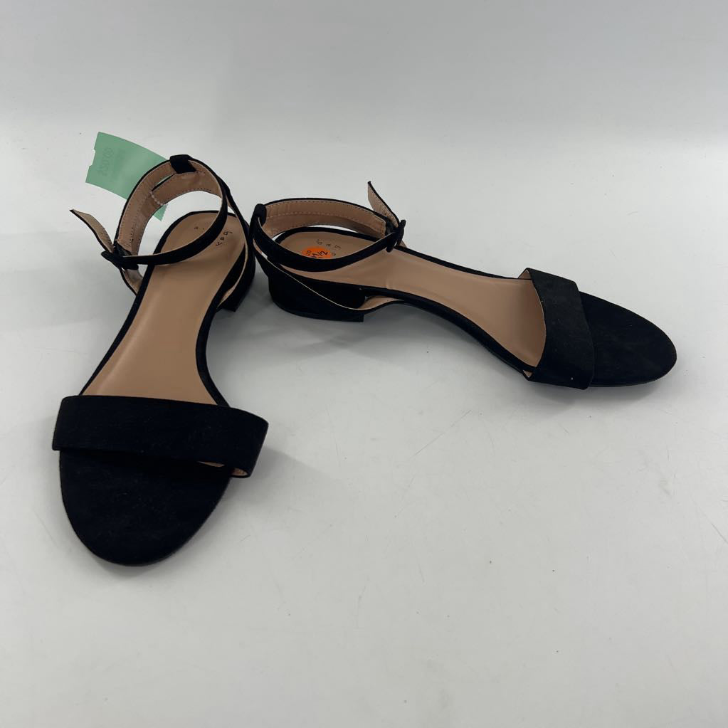 8.5 ankle strap low heel sandal