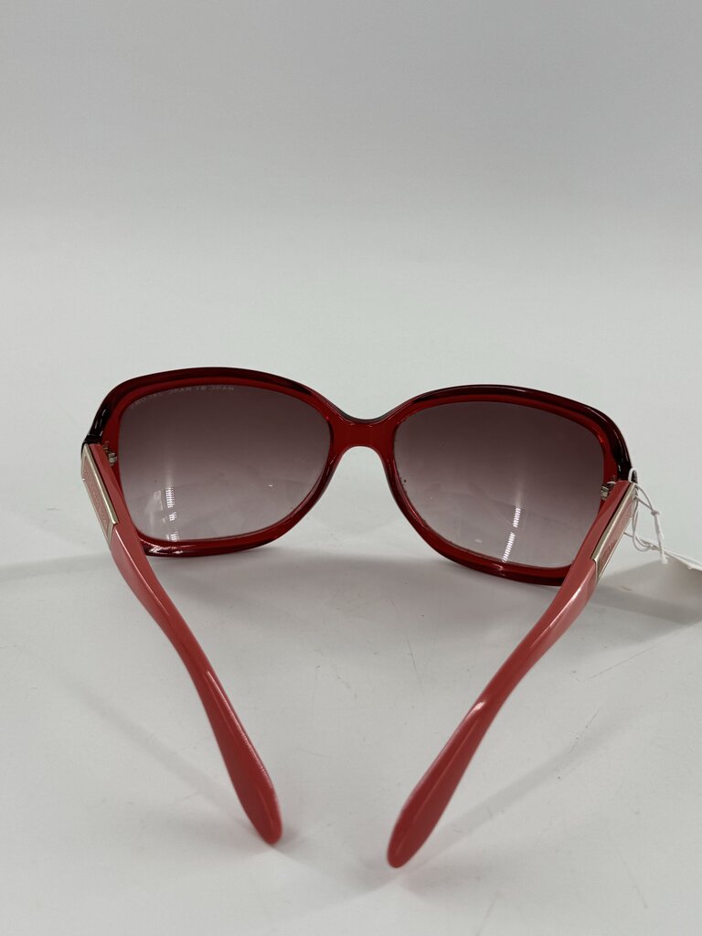 red & pink frame sunglasses