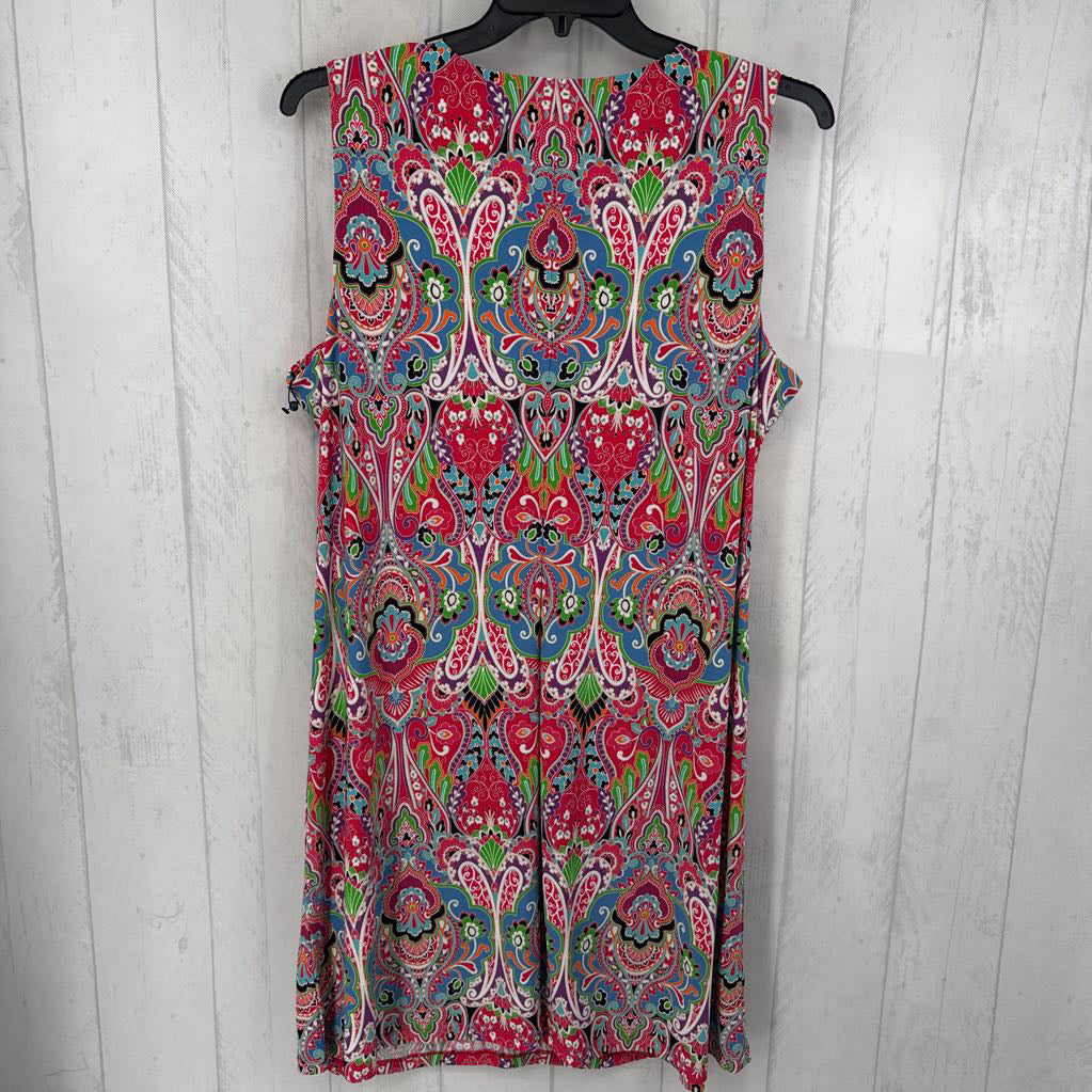 R99 18w paisley print slvls dress