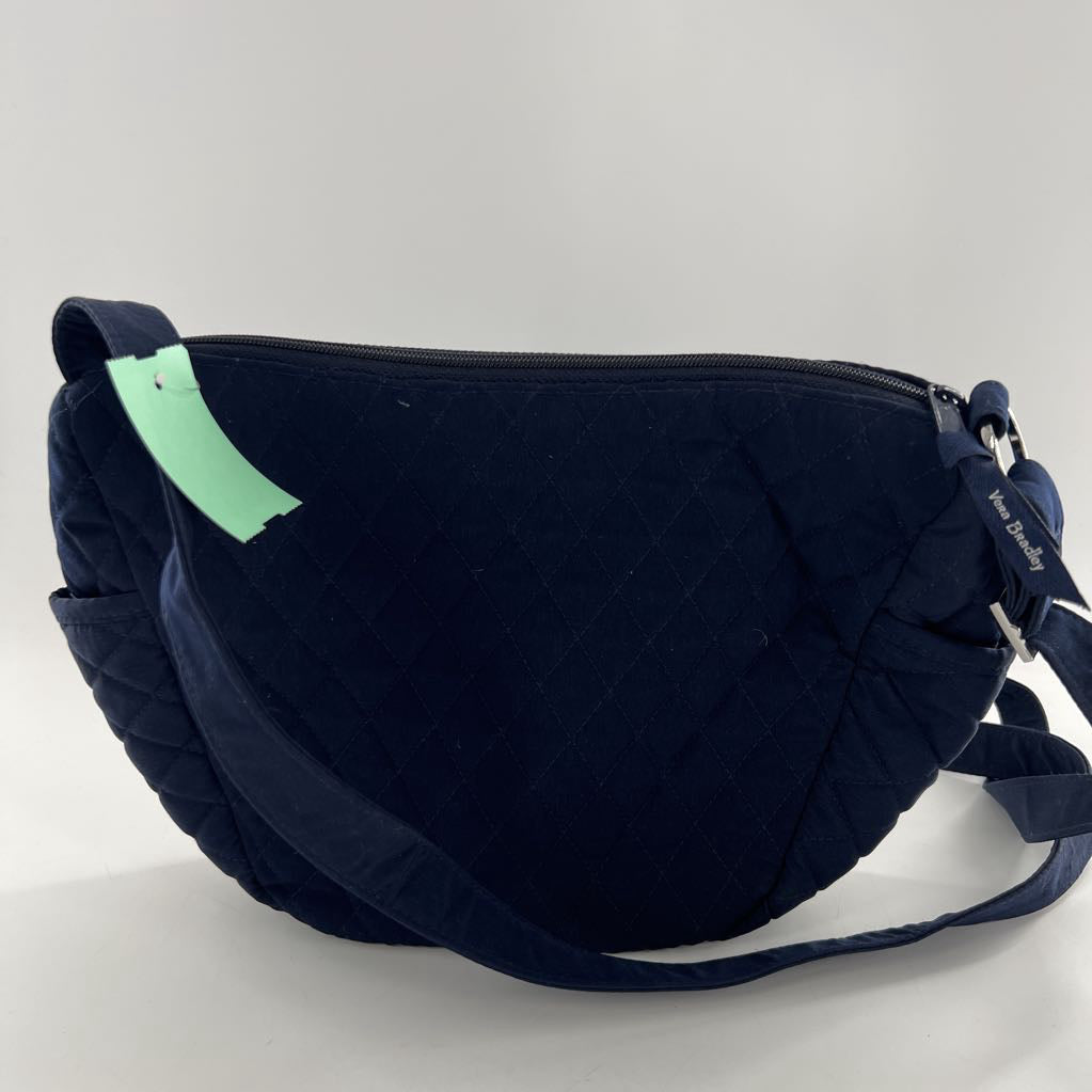 quilted open pocket top zip crossbody w/ zip pocket