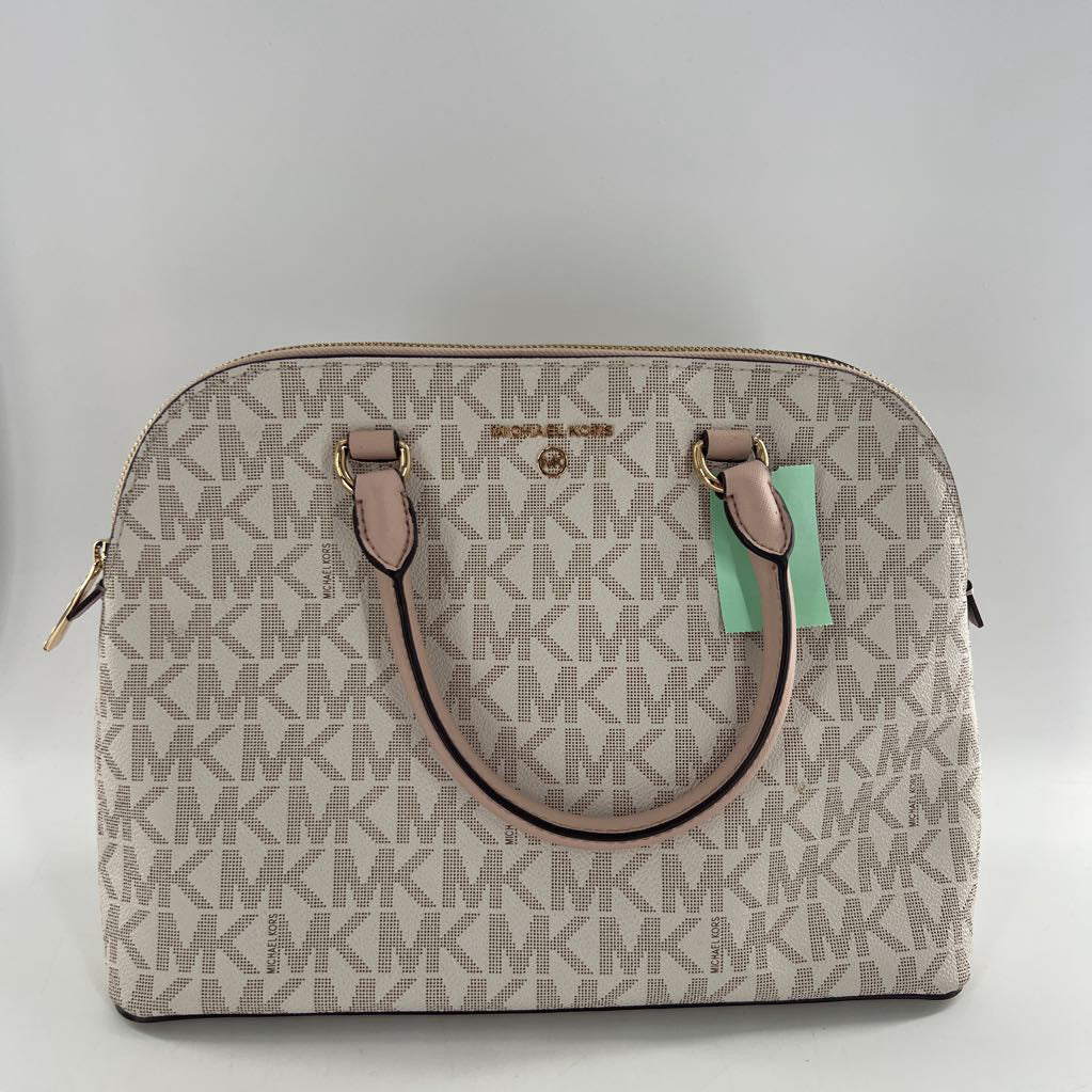 dome monogram satchel