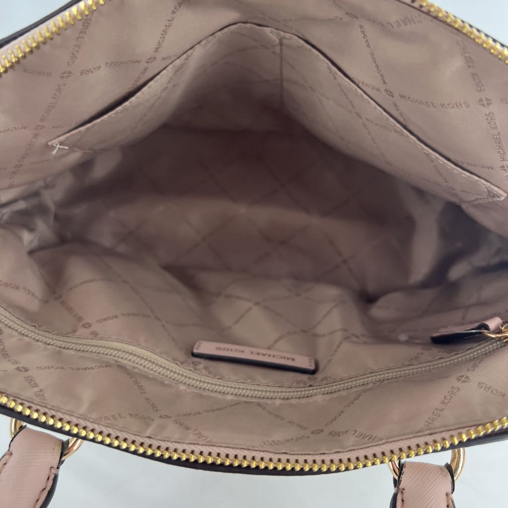 dome monogram satchel