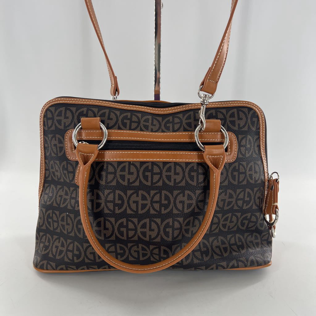 R99 signature striped handbag