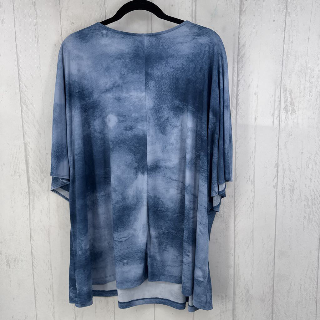 2X embelished dolman slv top s/s