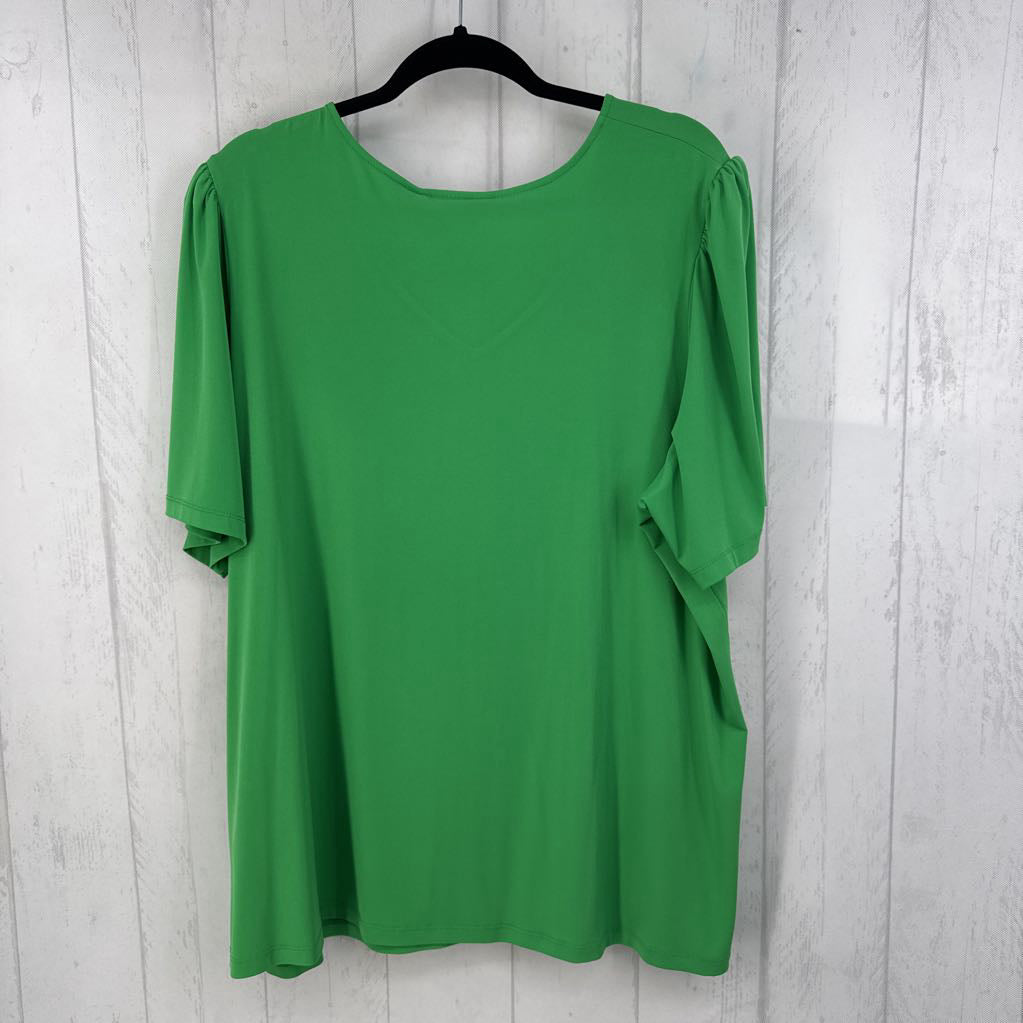 3X v-neck s/s top