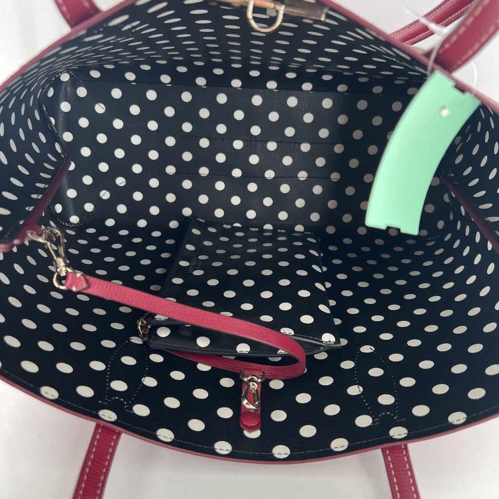 2pc open tote w/ pochette