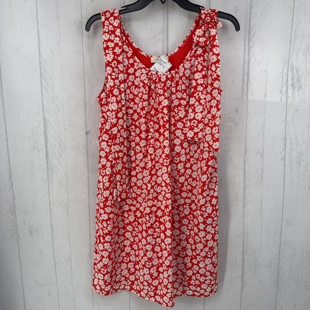 S flo print slvls dress