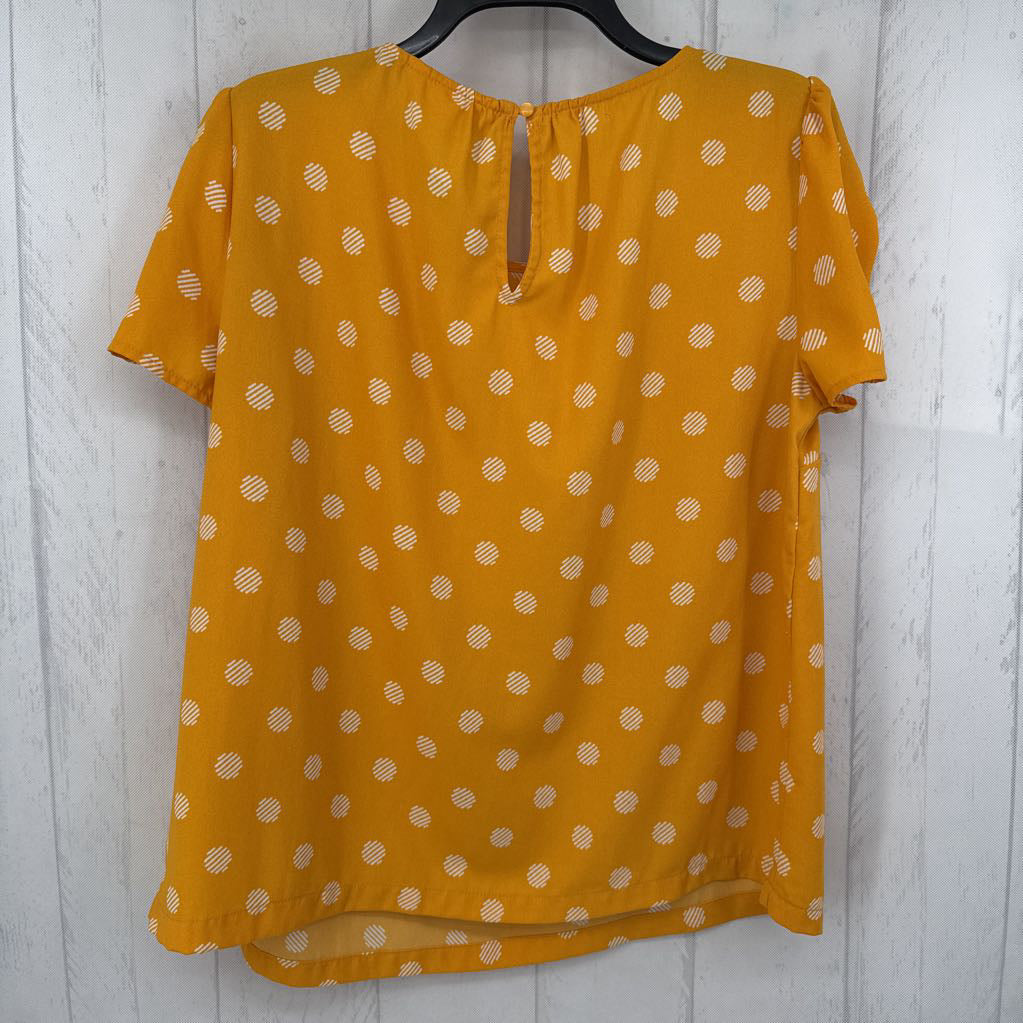 L circles print s/s top