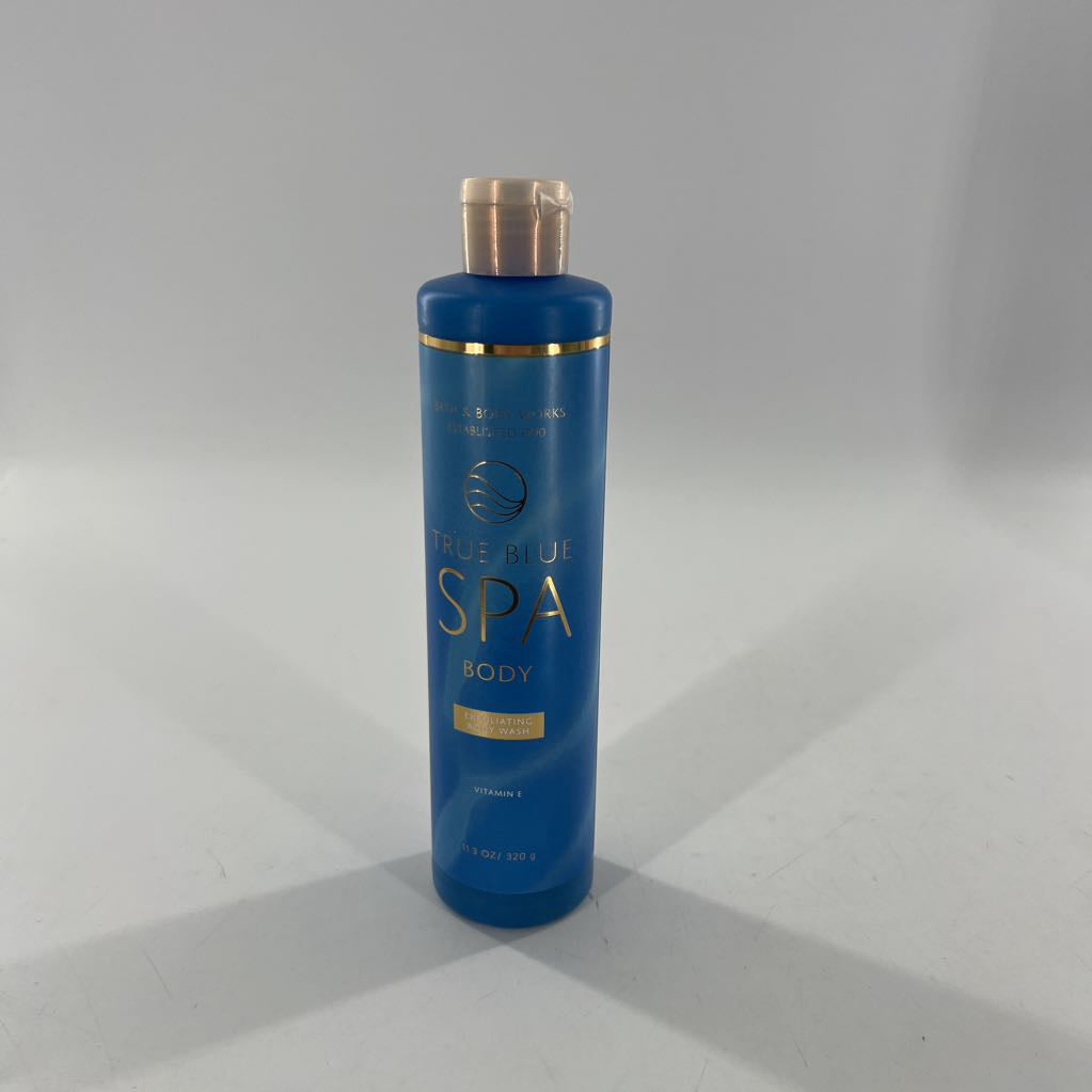 exfoliating body wash-true blue spa