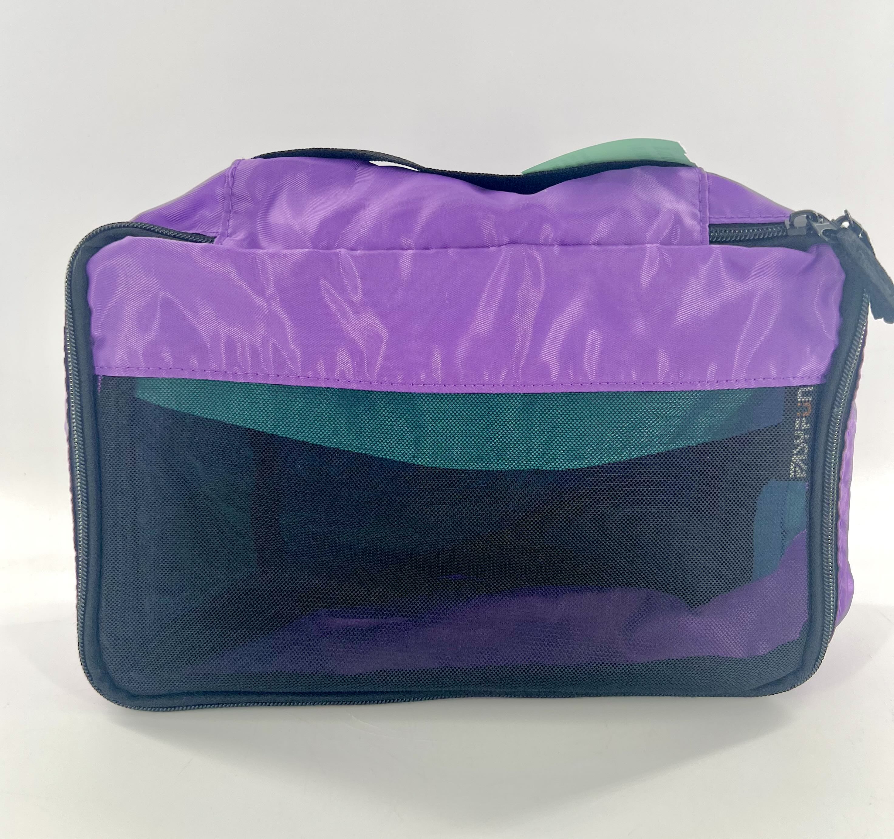 2pc nylon/mesh packing cubes