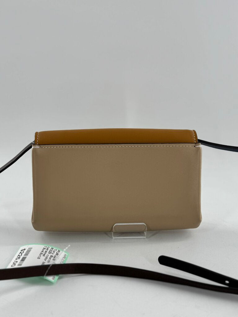 R328 color block wallet crossbody