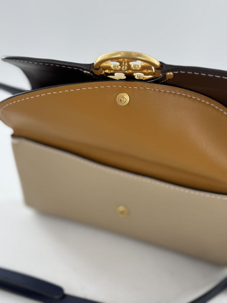 R328 color block wallet crossbody