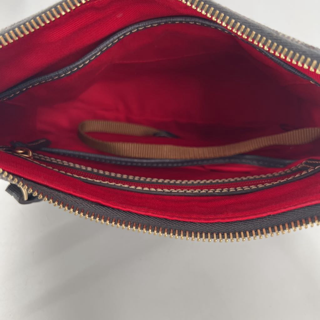 plaid shoulder bag