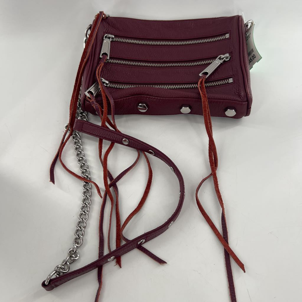 footed triple zip crossbody