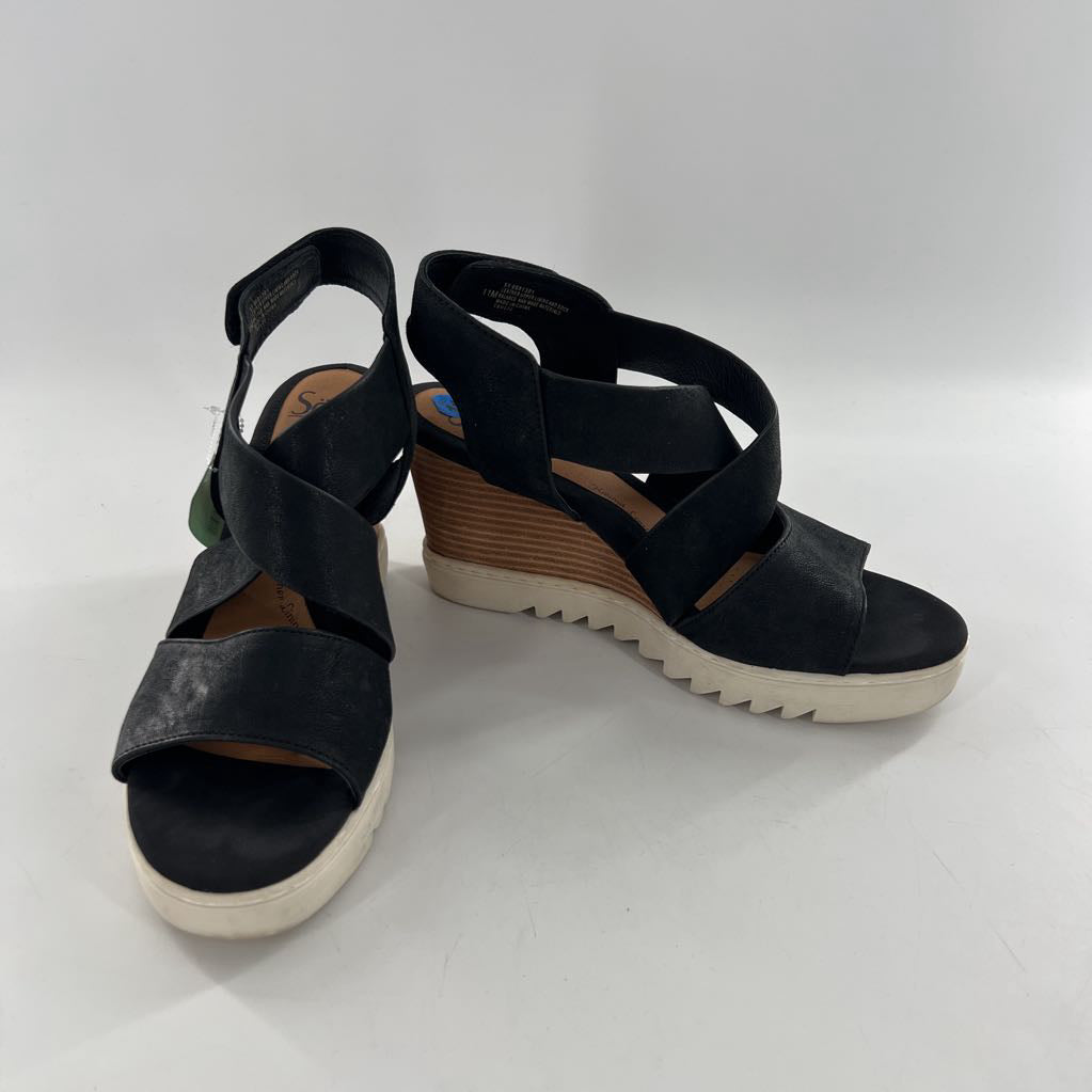 11 open toe ankle velcro strap wedge sandals