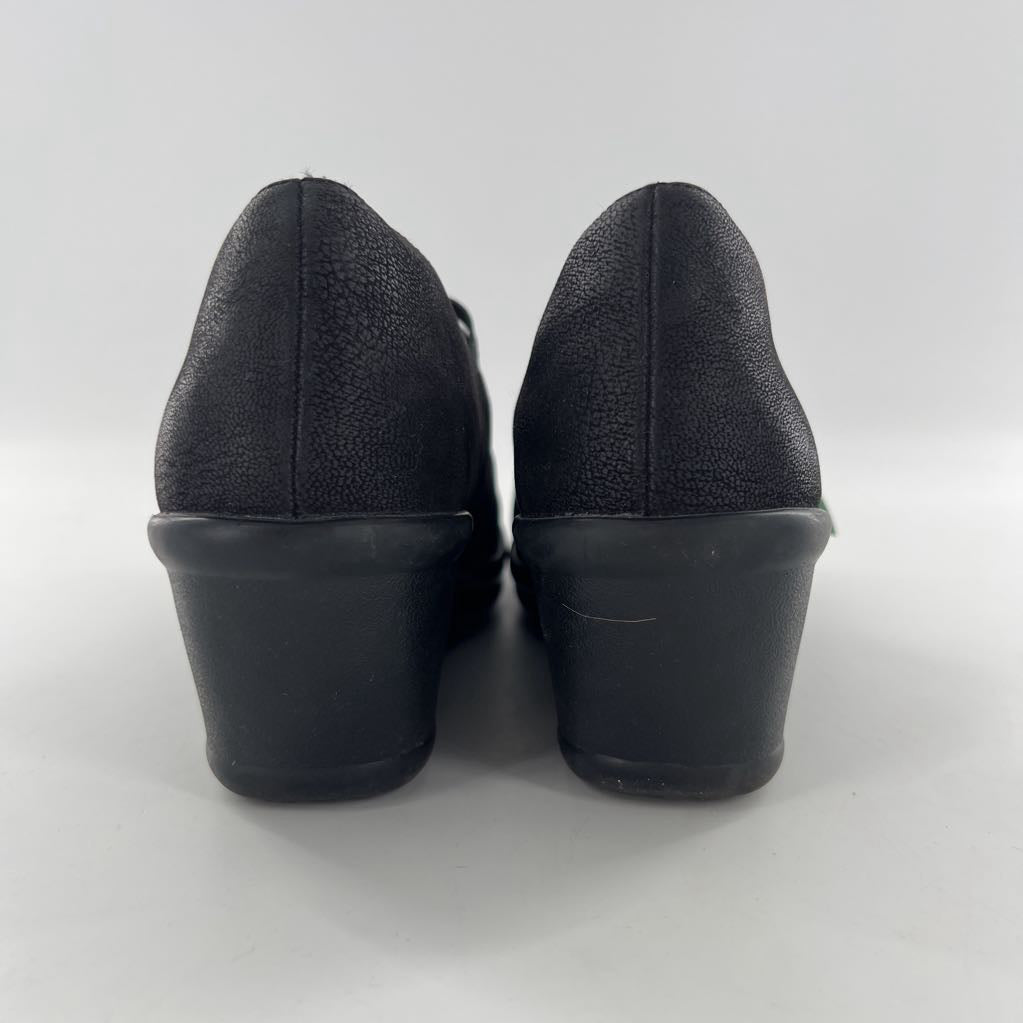 9 wedge mary jane slip ons