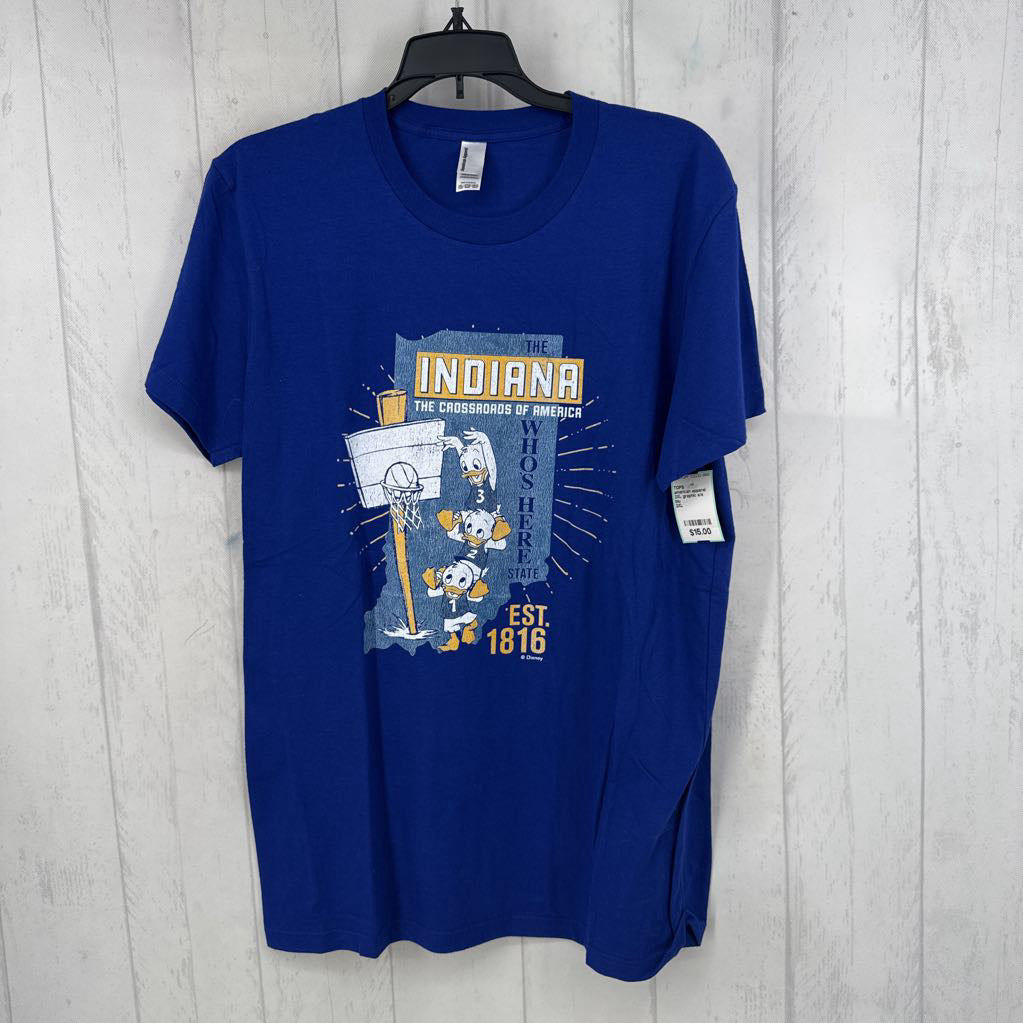 2XL graphic s/s tee- indiana