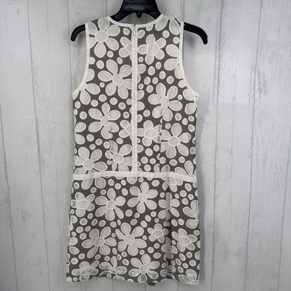 4 mesh floral slvls dress