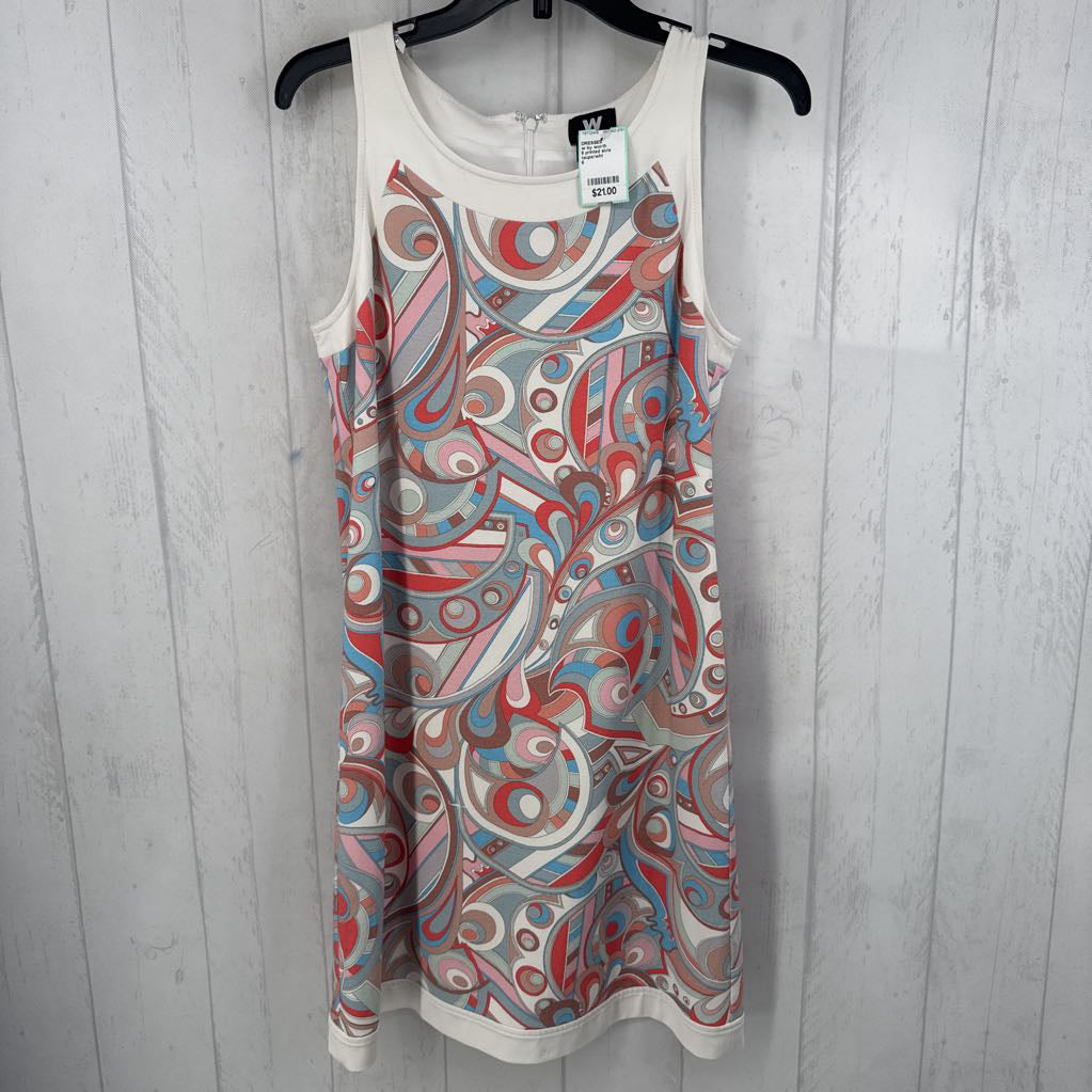 6 printed slvls dress