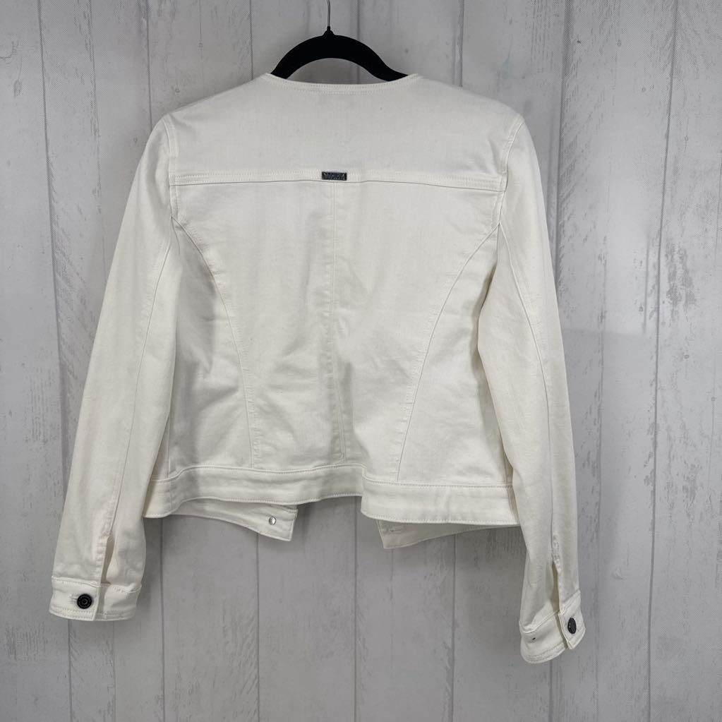 S crop denim jacket