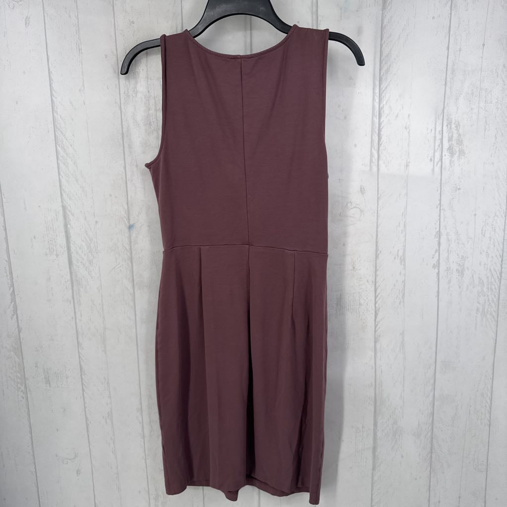 M gathered slvls dress