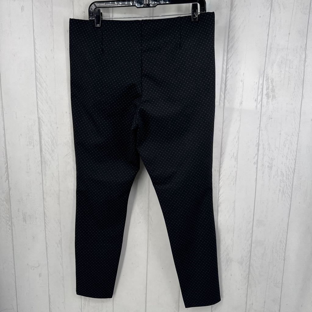 XL pull-on polka dot pant