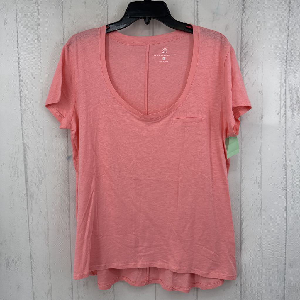 XL scoop neck s/s tee