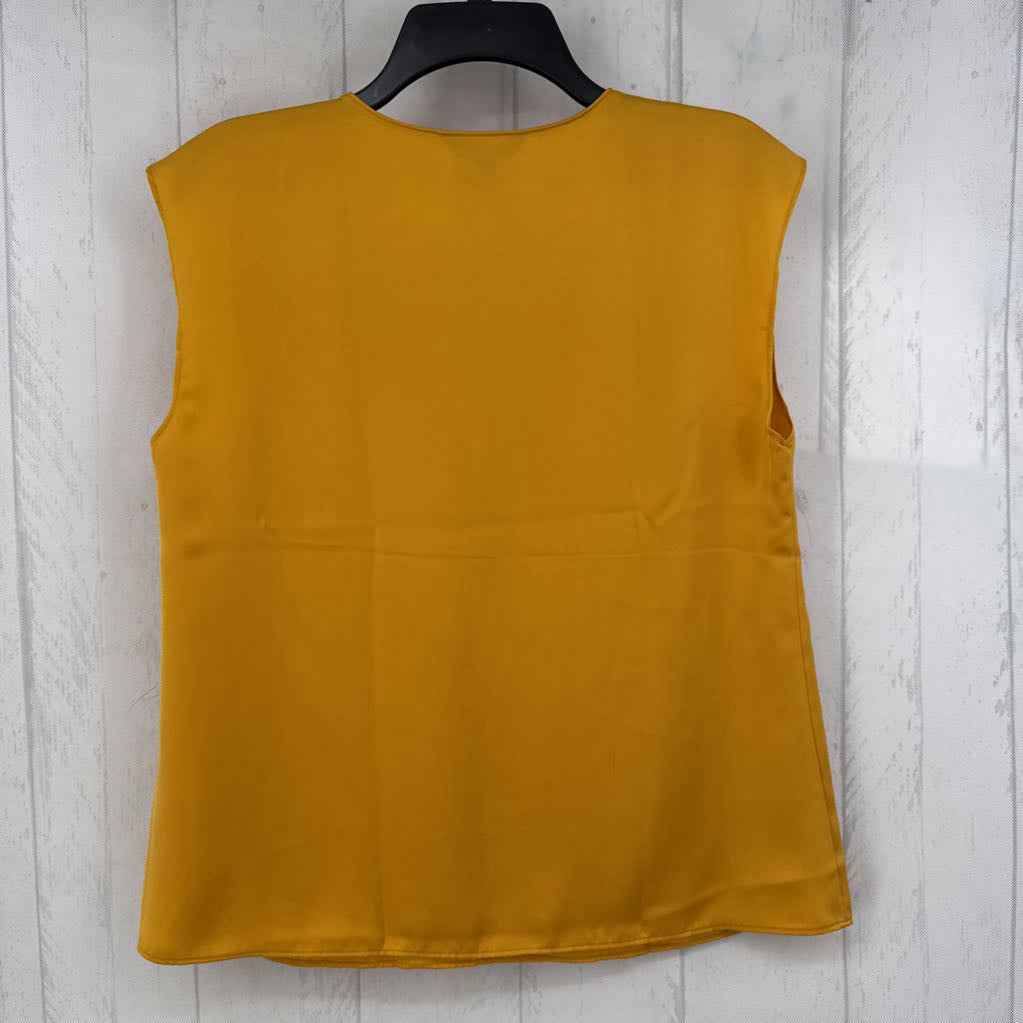 S silky v-neck tank