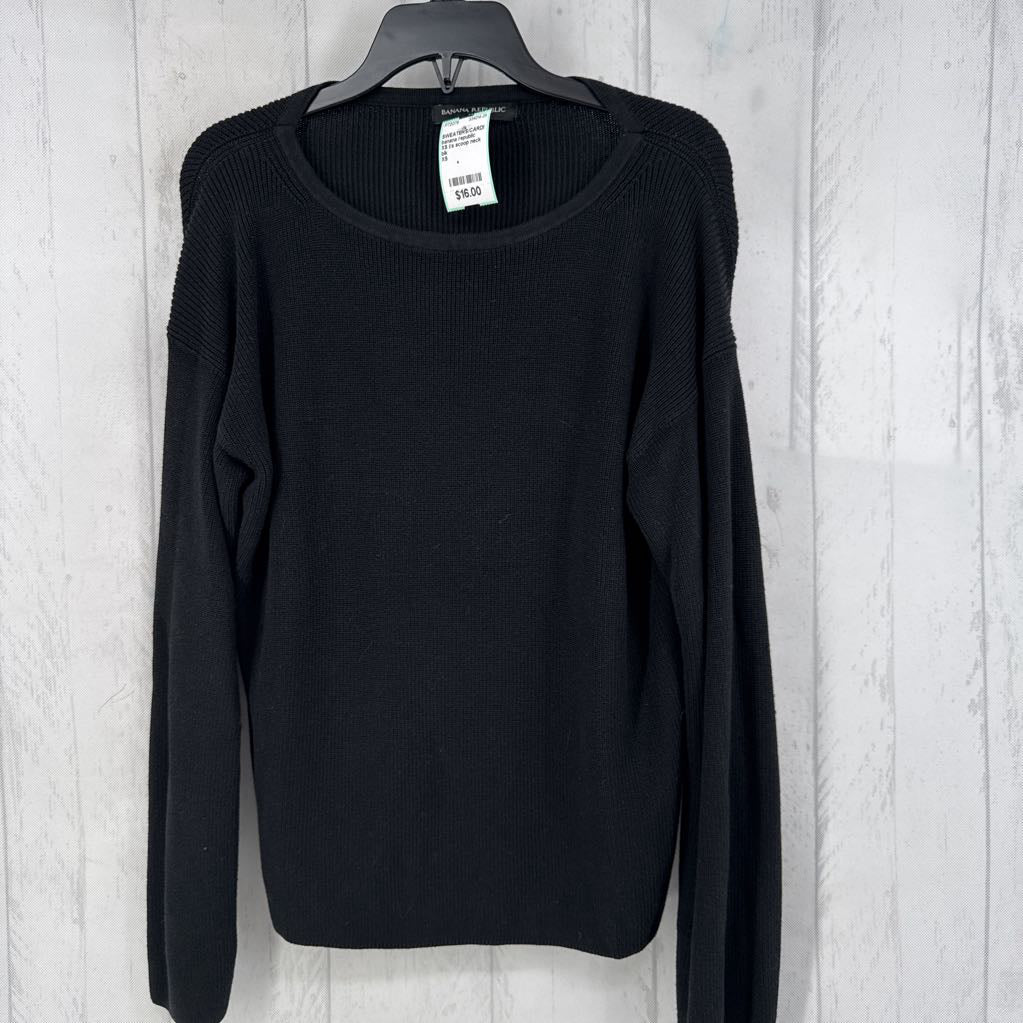 XS l/s scoop neck light weight sweater