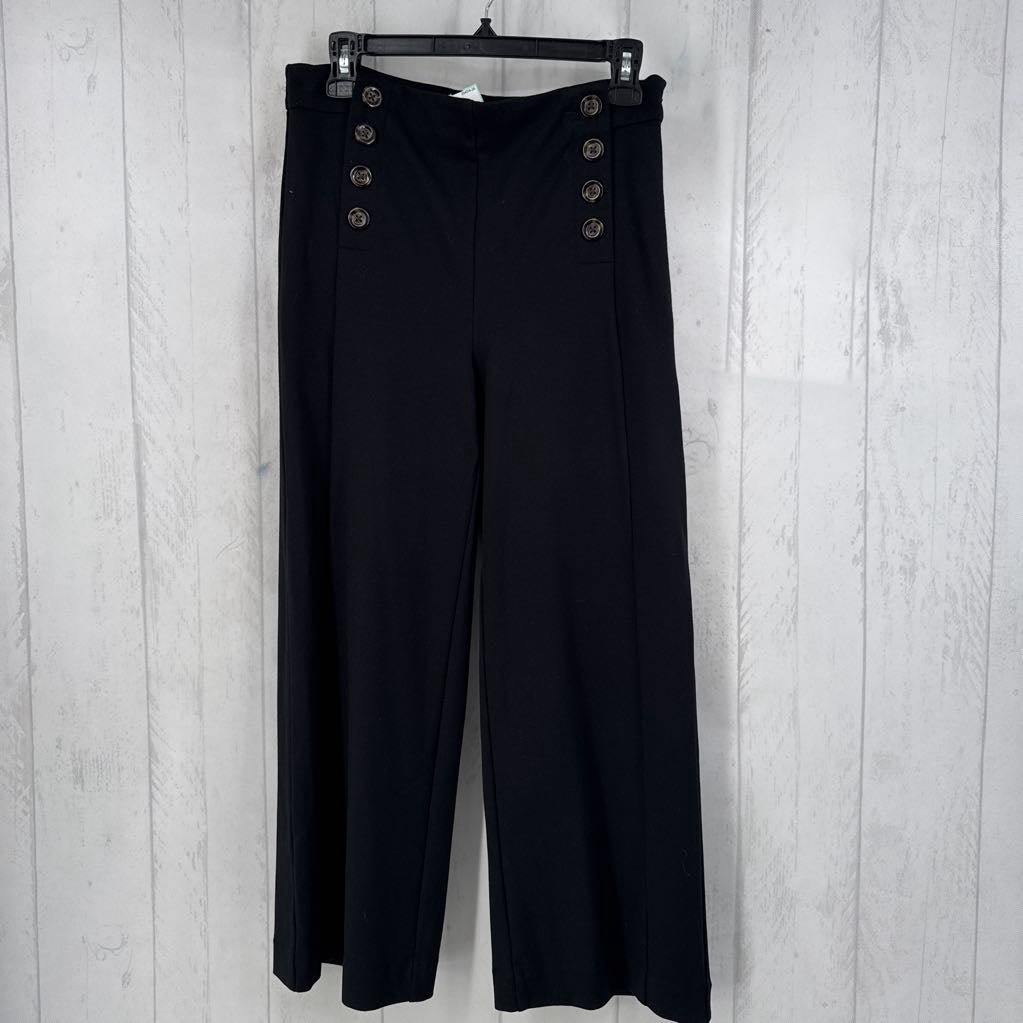 2 side zip button detail pants