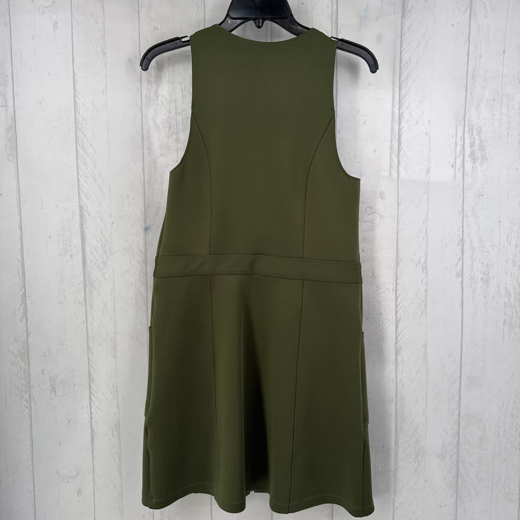 L slvls zip up bodycon dress