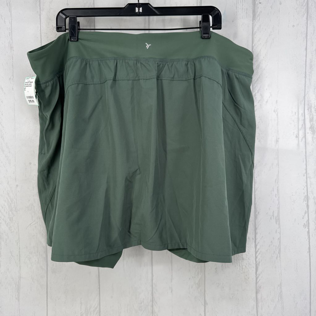 2x stretch skort