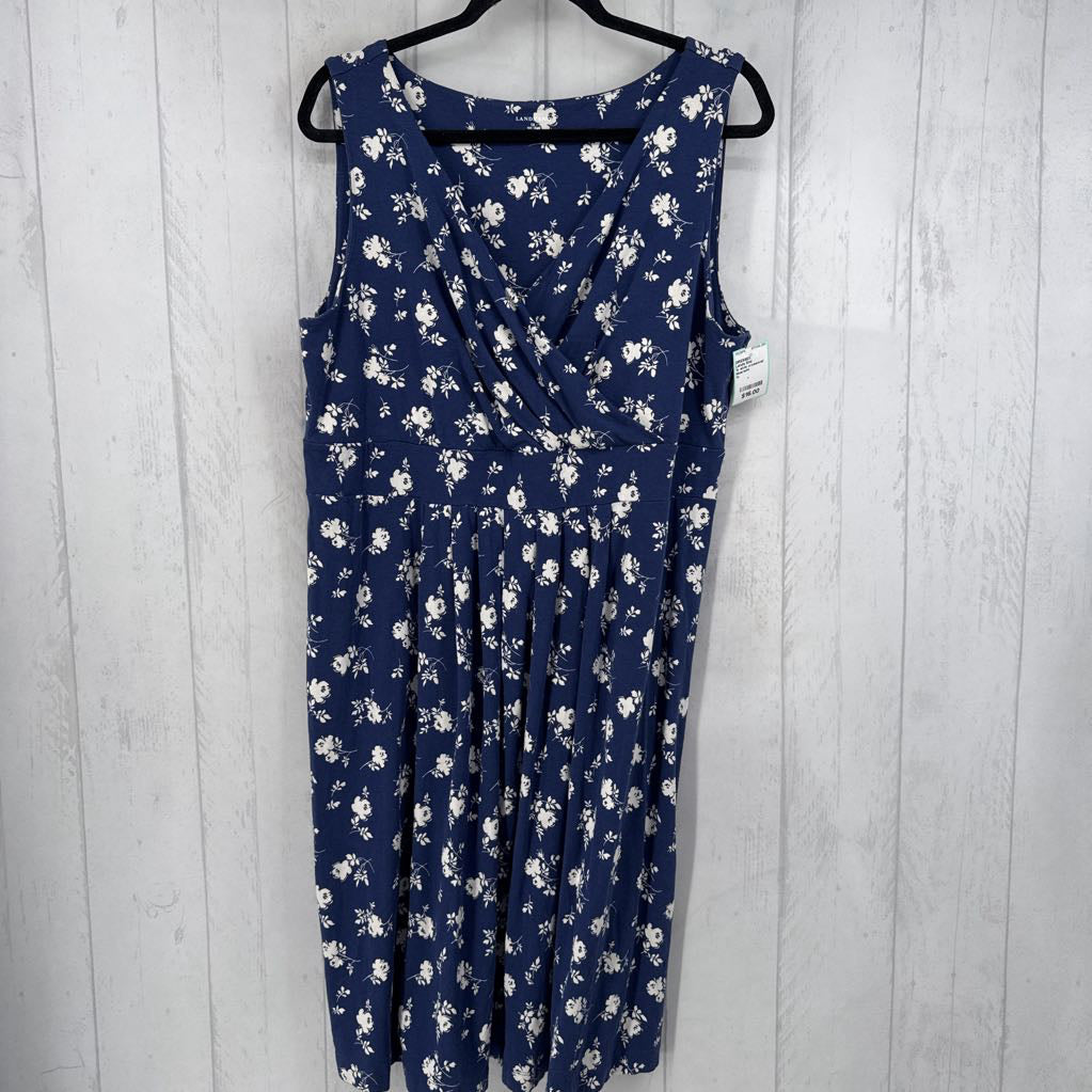 1x slvls crossover floral dress