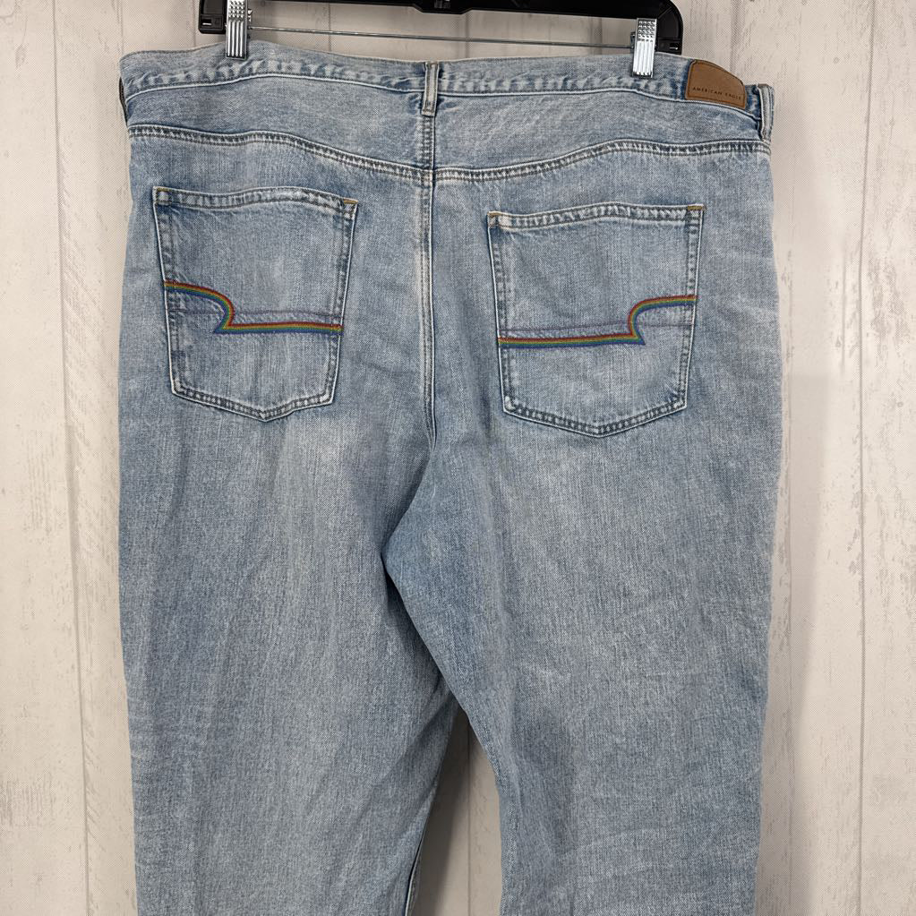 22 wide leg jeans