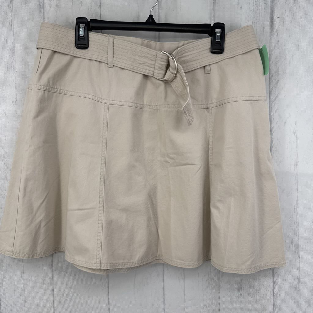 XL belted skirt