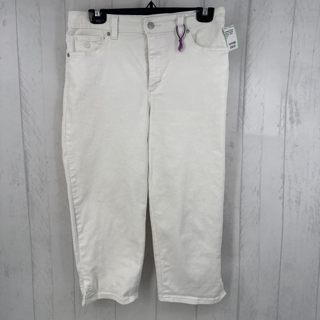 8 denim capris