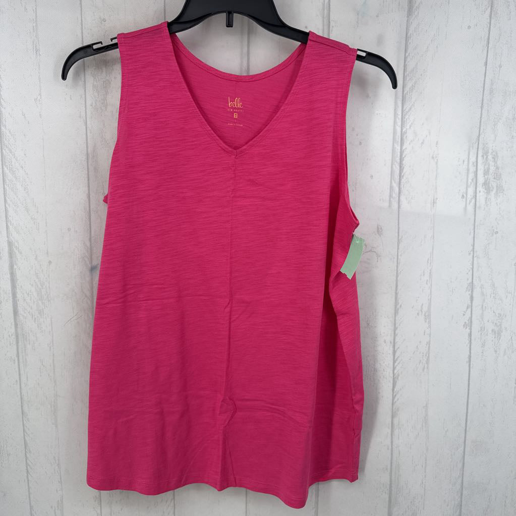 L v-neck tank