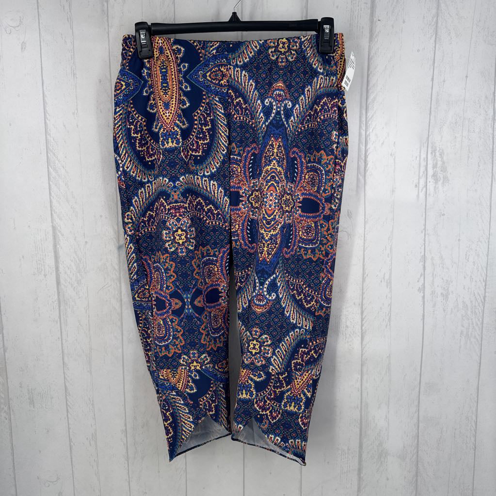 Sp pull-on printed capri