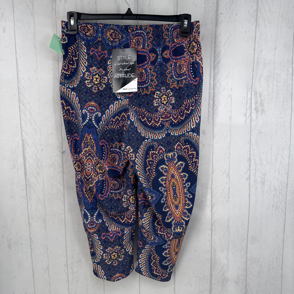 Sp pull-on printed capri