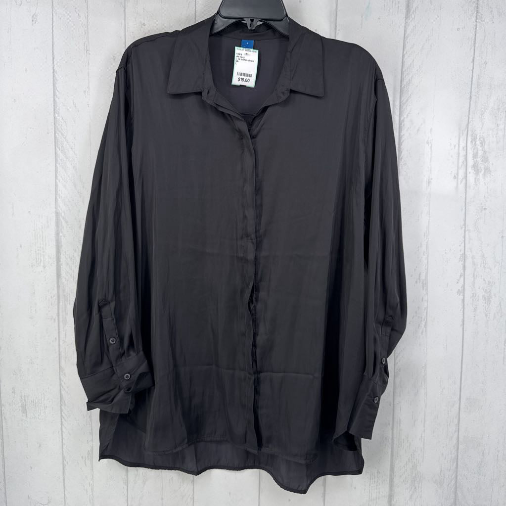 L l/s button down shirt