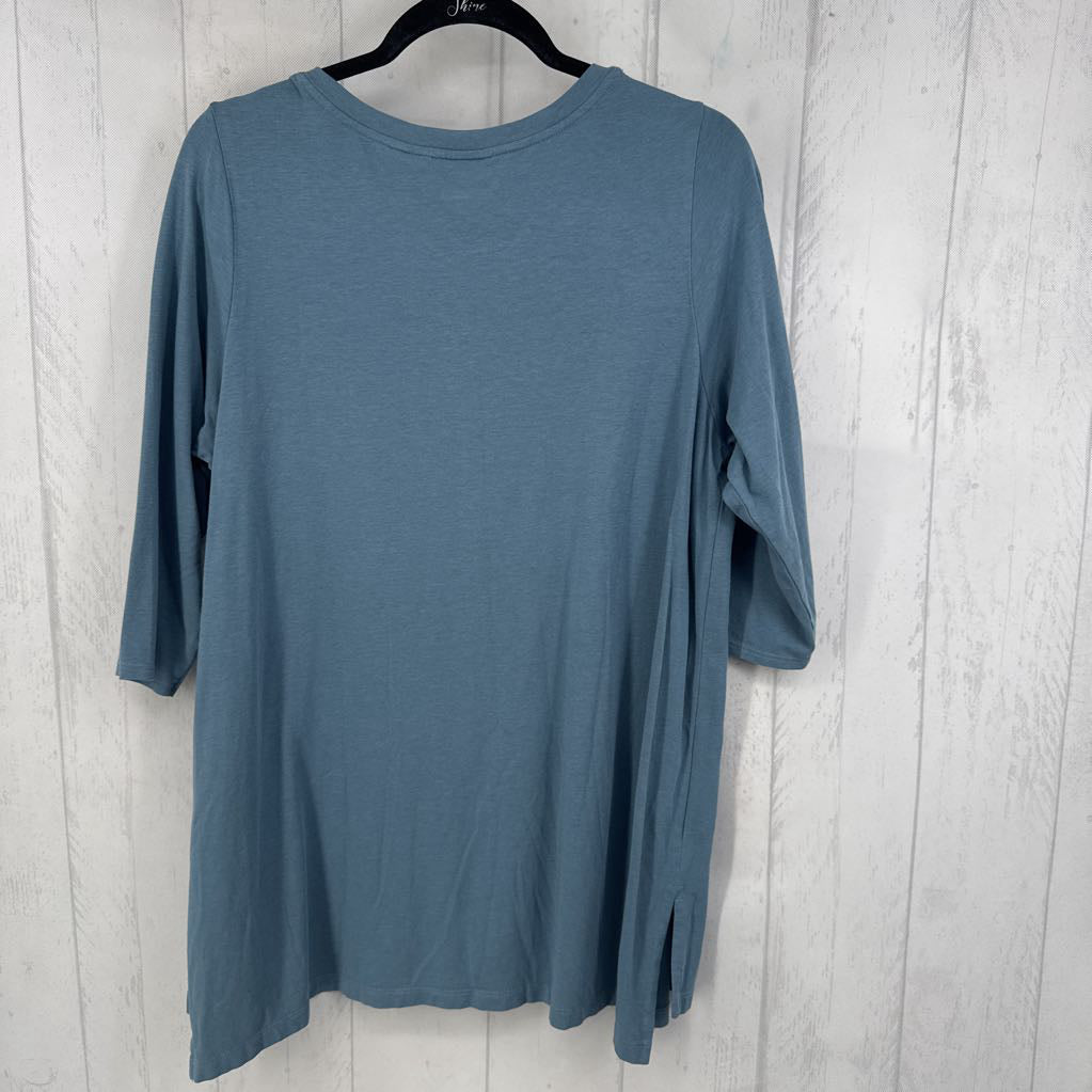 1X v-neck s/s tee