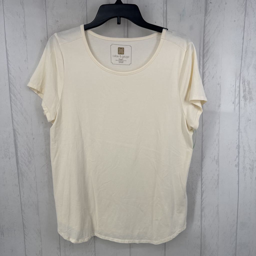 XL round neck s/s tee