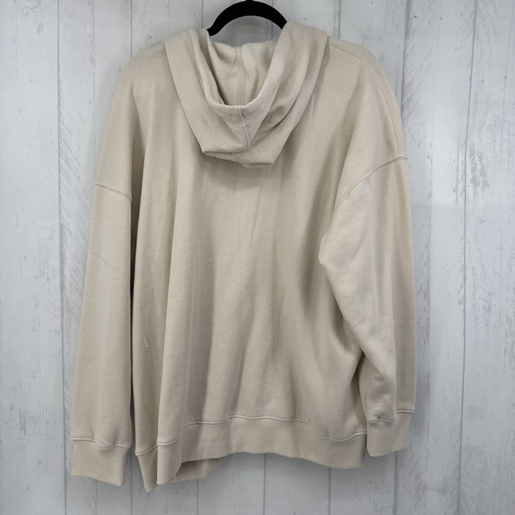 L l/s zip up hoodie