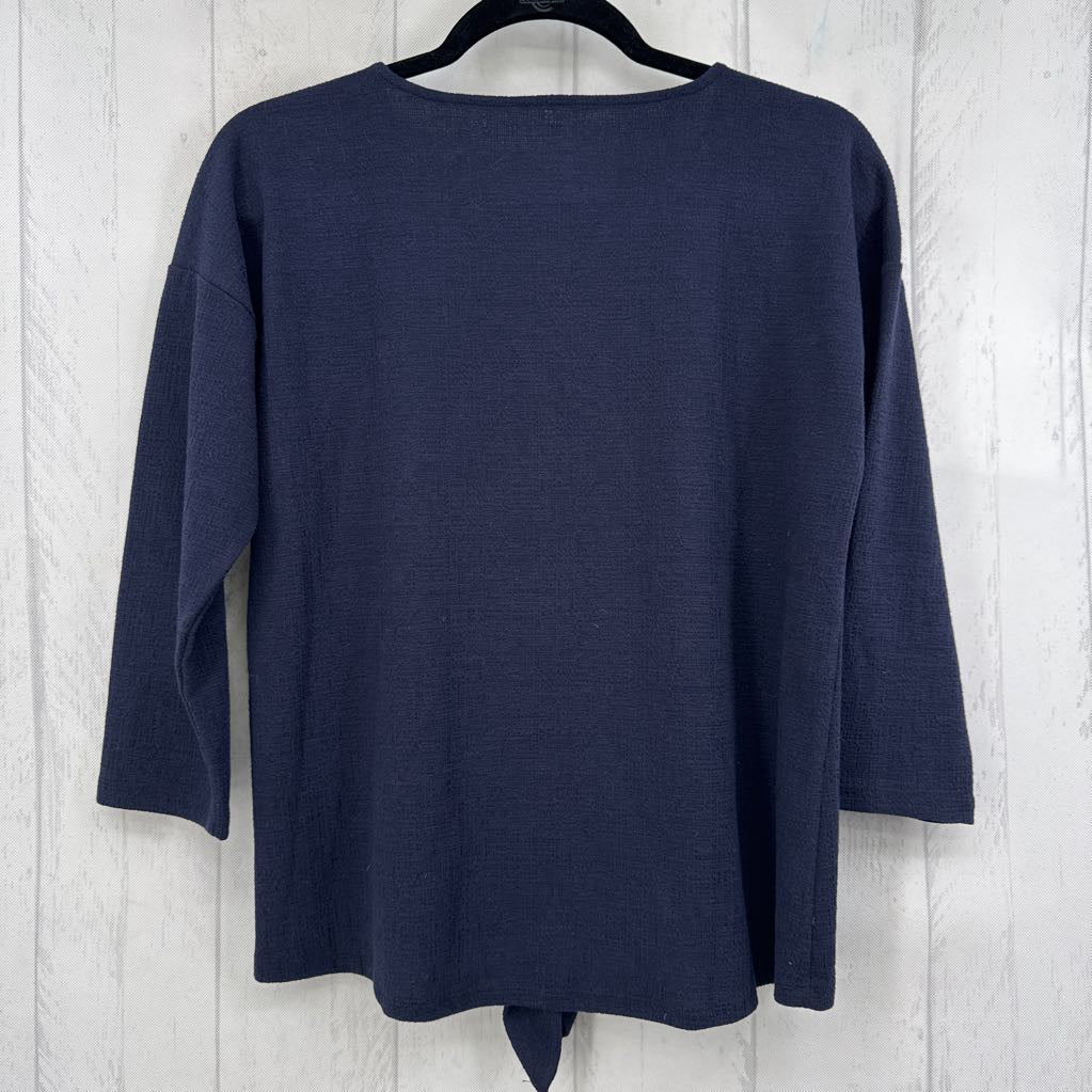 Mp v-neck 3/4 slv top