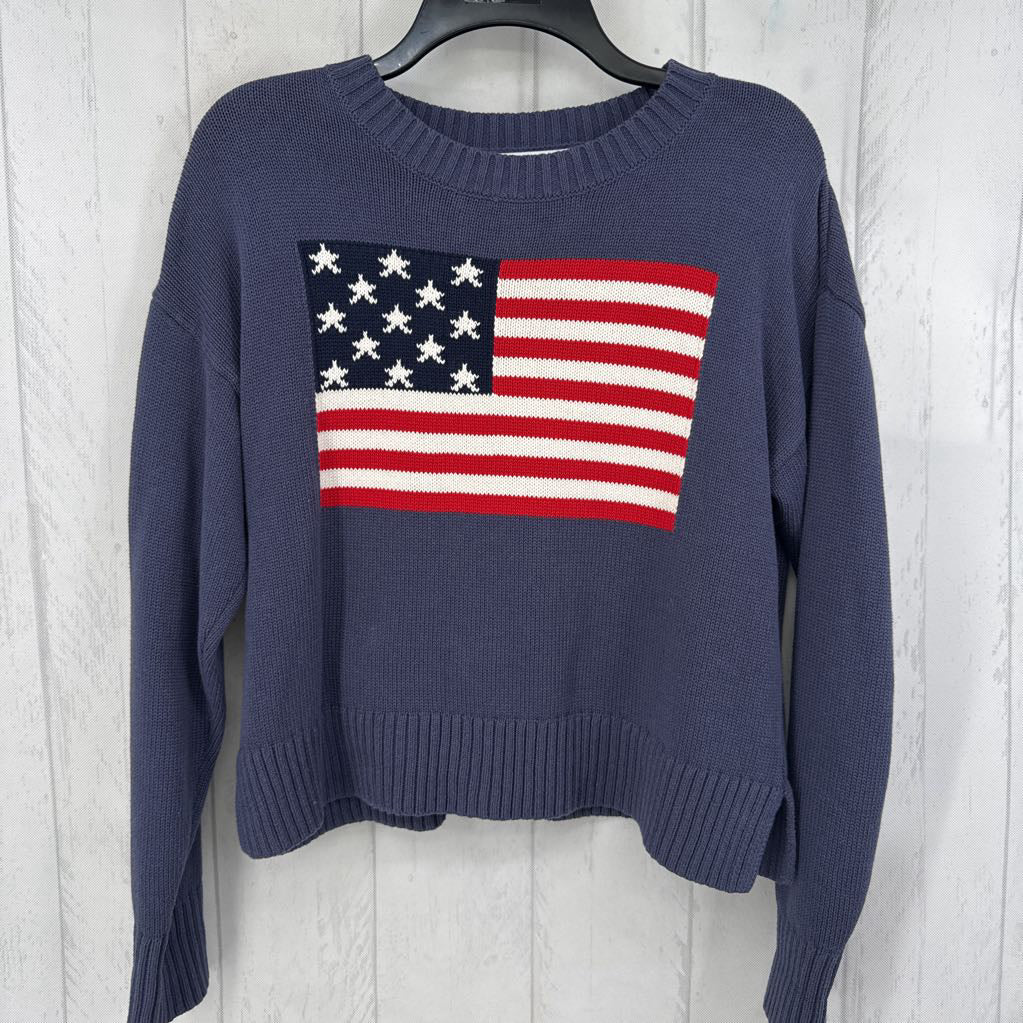 XS american flag sweater